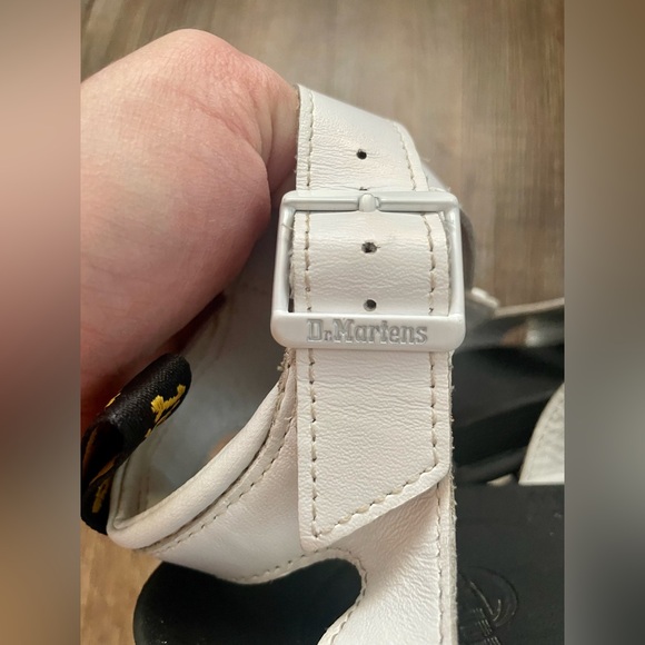 Doc Martens Sandals Blaire Women’s Size 6 Platform White Leather Gladiator - Picture 12 of 16